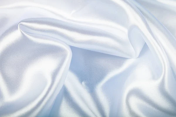 Tela de seda blanca con pliegues . —  Fotos de Stock