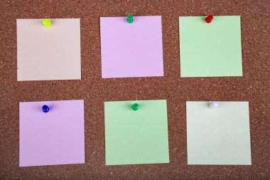 corkboard notlar. 