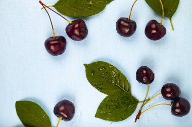 Olgun tatlı kiraz 