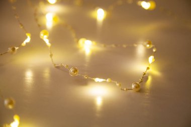 Parlak Noel çelenk.