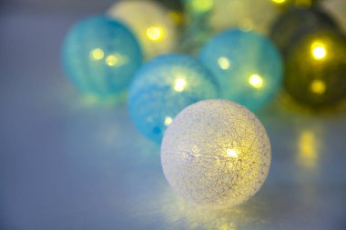 Parlak Noel çelenk.