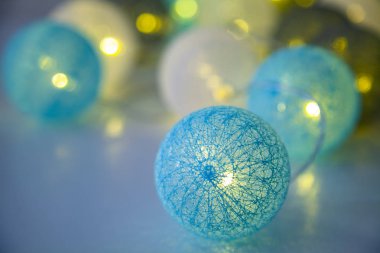 Parlak Noel çelenk.