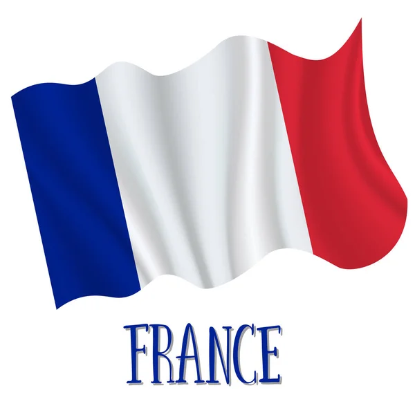 14. Juli, Frankreich Tag der Unabhängigkeit Hintergrund — Stockvektor