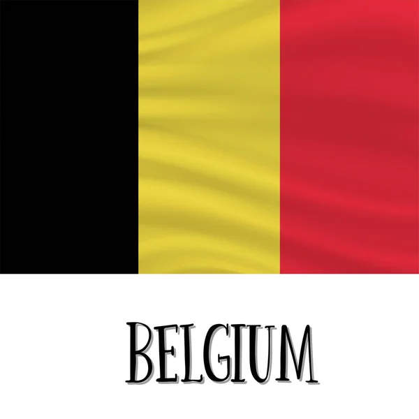 21 July, Belgium Independence Day background — Stock Vector