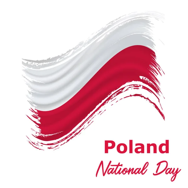 11 listopada, Dzień Niepodległości w Polsce — Wektor stockowy