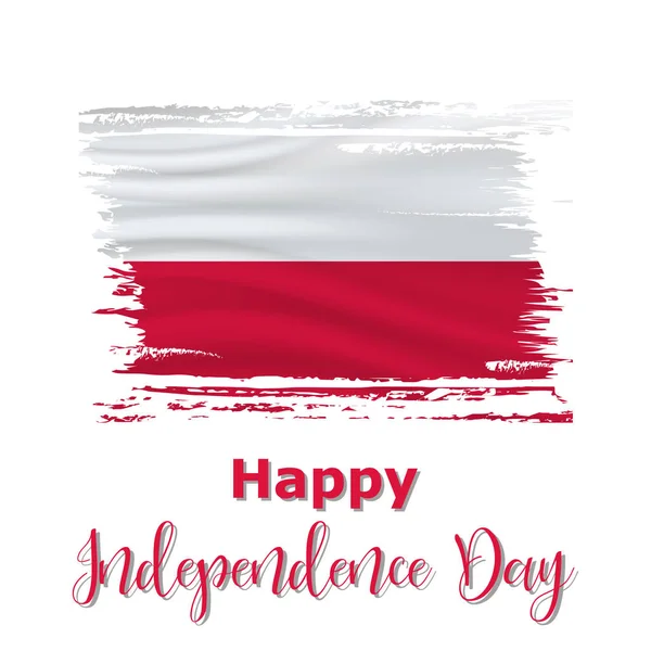 11 ноября, День независимости Польши — стоковый вектор