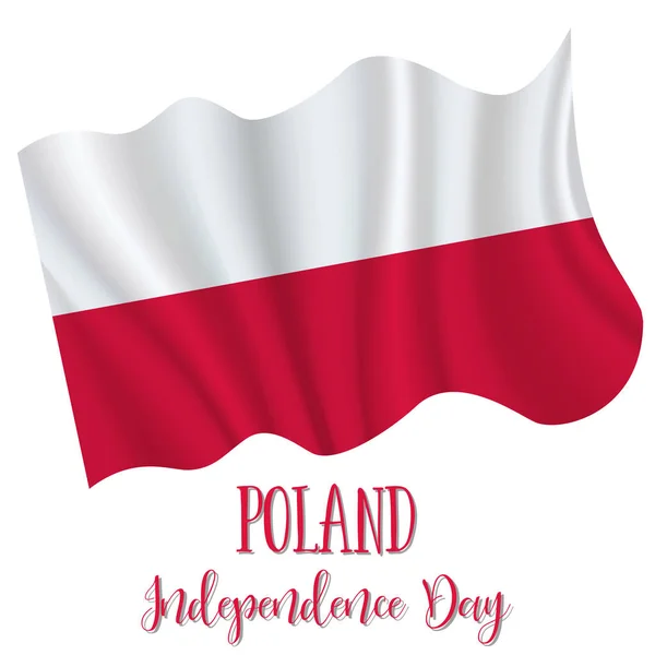 11月11日, 波兰独立日 — 图库矢量图片