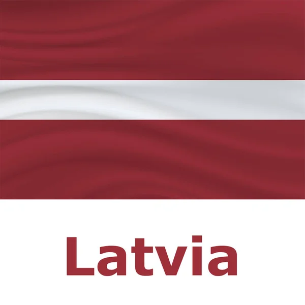 18 November, Hari Kemerdekaan Latvia - Stok Vektor