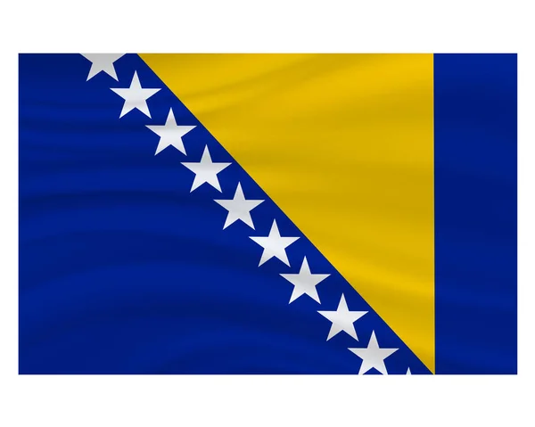 1 de marzo, Bosnia y Herzegovina Fondo Día de la Independencia — Vector de stock