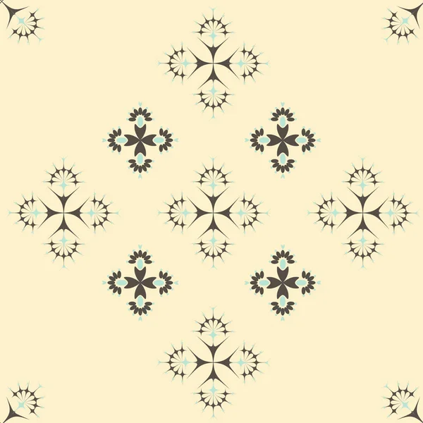 Abstraktní vektorové ilustrace vzor. Bezproblémovou ornament, textilní pozadí — Stockový vektor