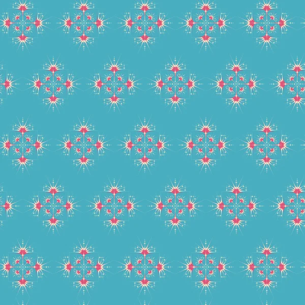 抽象的なベクトル パターンのイラスト。シームレスな飾り、繊維の背景 — ストックベクタ