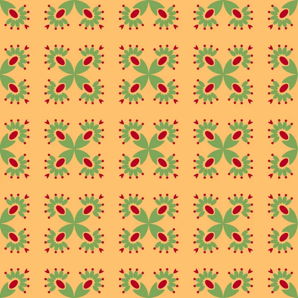 Abstracte vectorillustratie patroon. Naadloze sieraad, textiel achtergrond — Stockvector