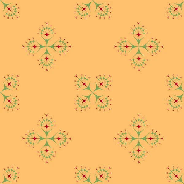 Abstraktní vektorové ilustrace vzor. Bezproblémovou ornament, textilní pozadí — Stockový vektor