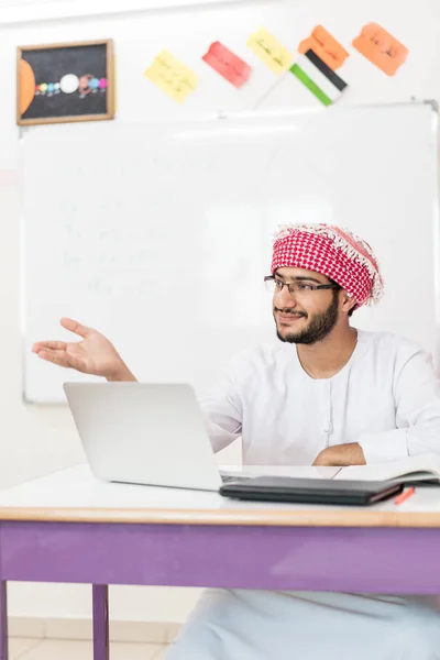 Nella scuola mediorientale — Foto Stock