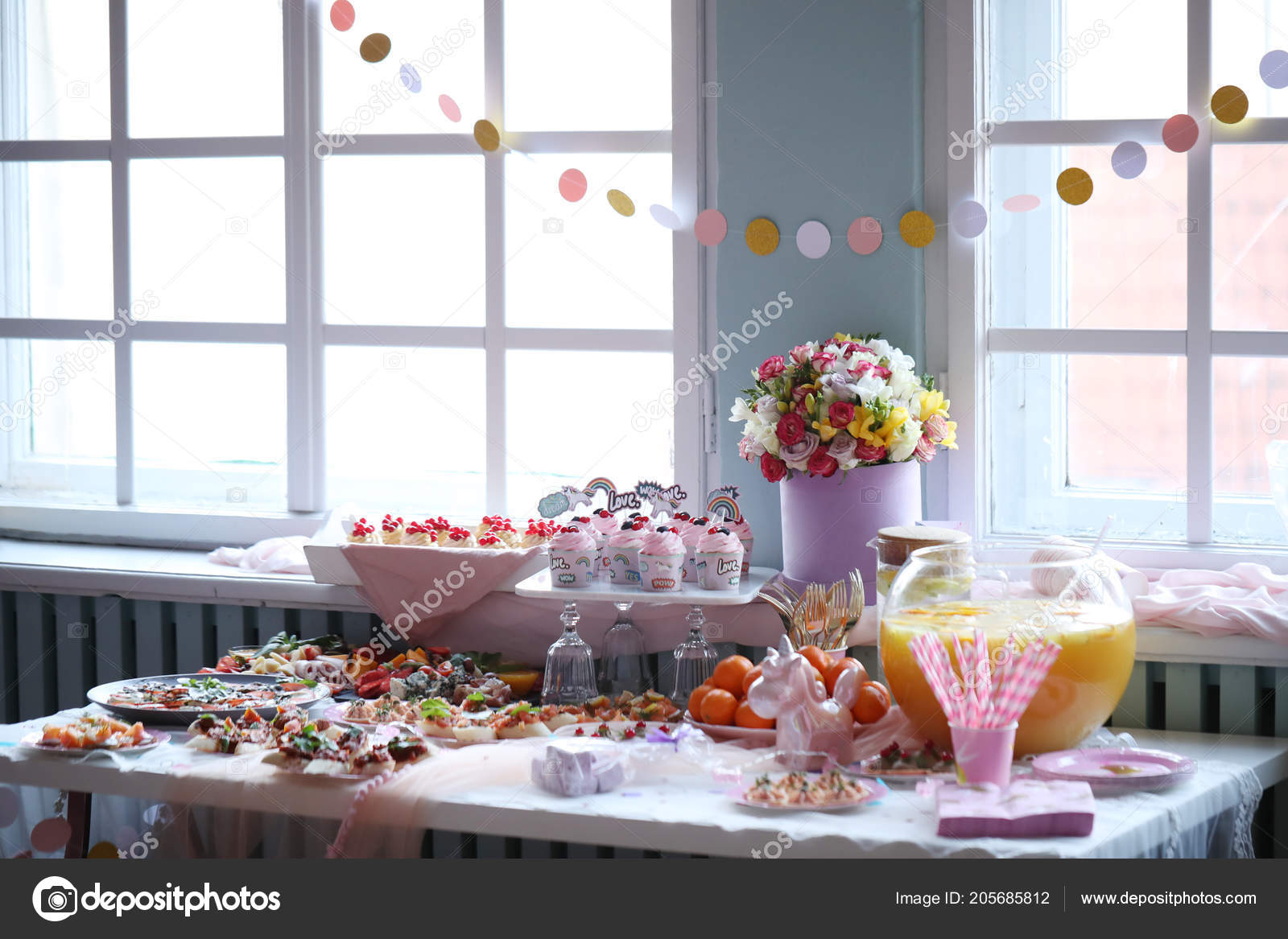 Baby Shower Pallet Ideas Birthday Event Candy Bar Decorations
