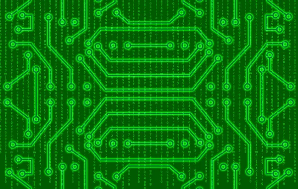 Crypto Technology Abstract Background Stock Picture