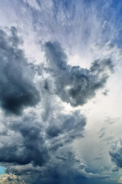 Afternoon Skyscape Thunderclouds Rain — Stock Photo, Image