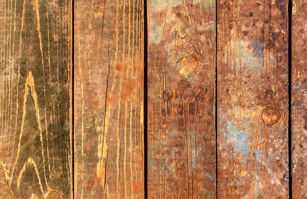 Vertical Wooden Boards Natural Textured Background — Stock Photo, Image