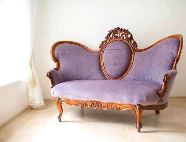 Sofa Klassischen Stil Vintage Zimmer — Stockfoto