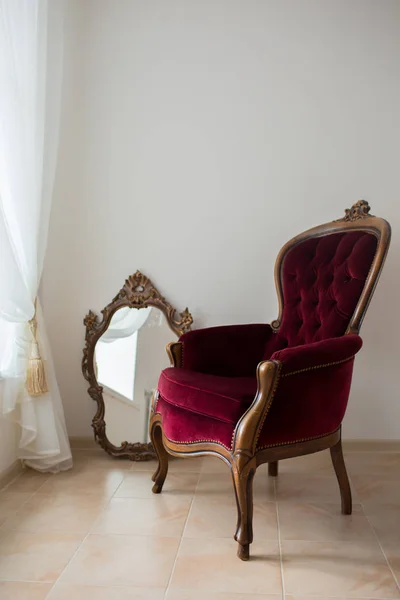 Classical Style Armchair Vintage Room — Stock Photo, Image