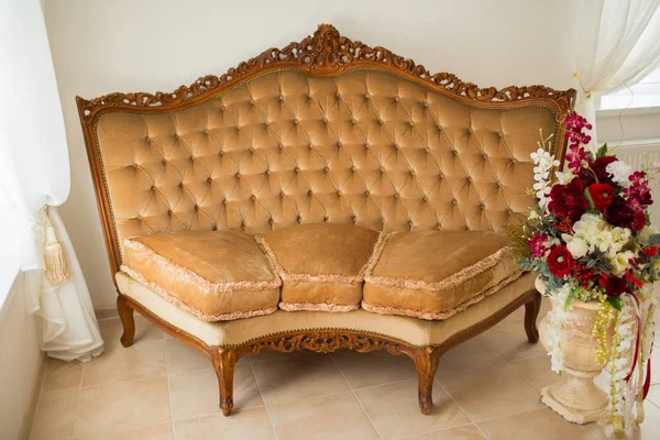 classical style sofa in vintage room