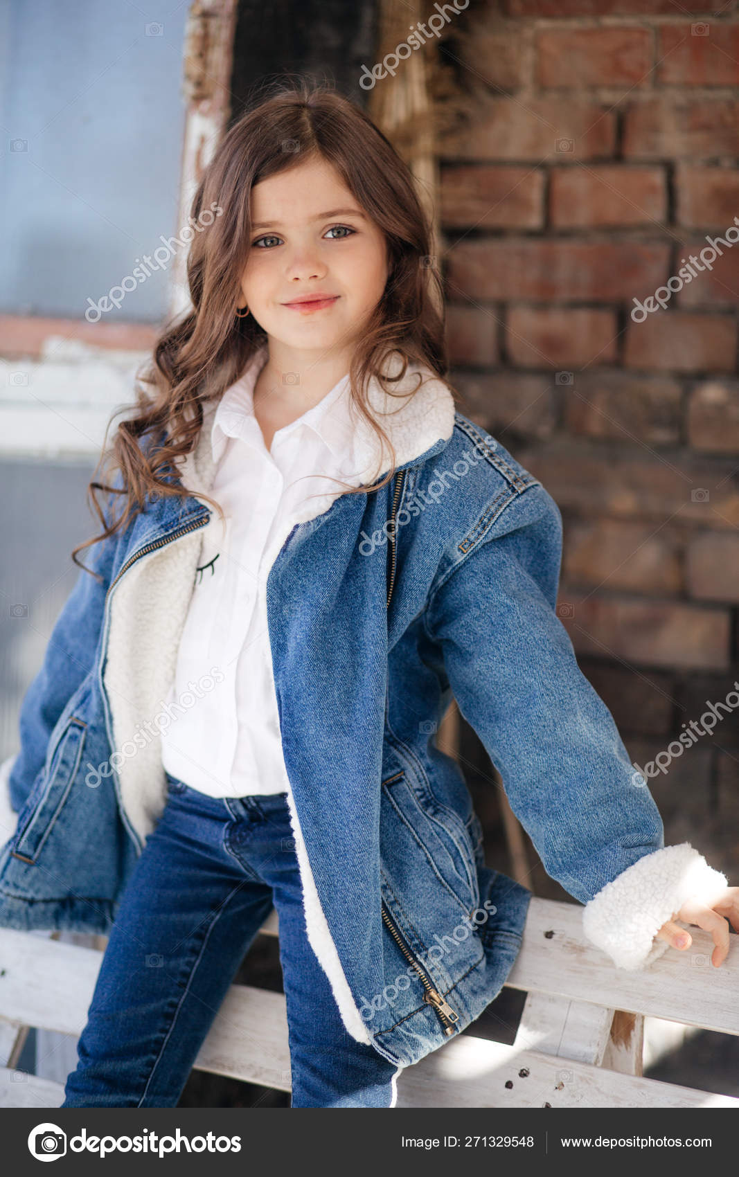 Mua Toddler Ruffles Tops+Denim Pants Clothes Outfits Baby Girls Long Sleeve  Solid | Tiki
