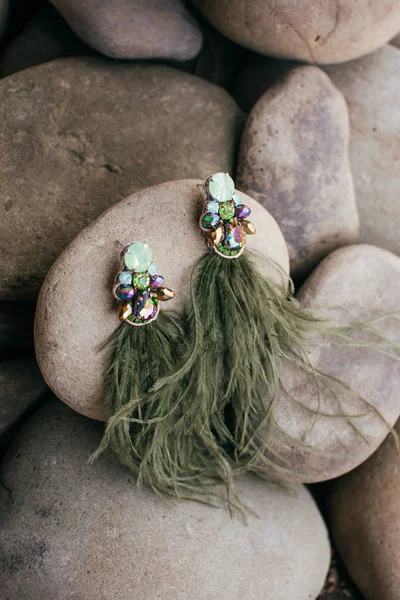 Beautiful Elegant Handmade Jewelry — Stock Photo, Image