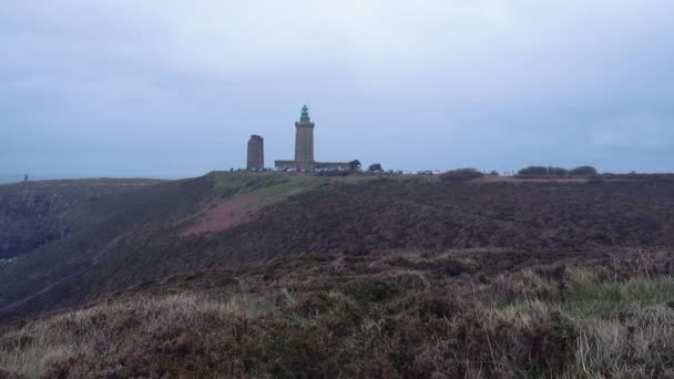 Cap frehel farol — Vídeo de Stock