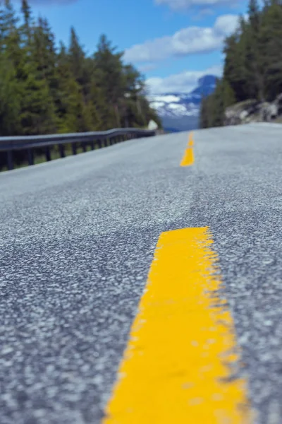 Road Norwegian Mountains Norwa — Stock Photo, Image