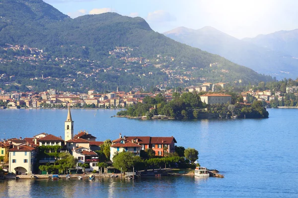 Vue Sur Lac Majeur Ital — Photo