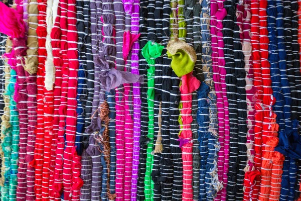 Recuerdo Textil Brasileño Fondo Brillante Alfombra Brasileña —  Fotos de Stock