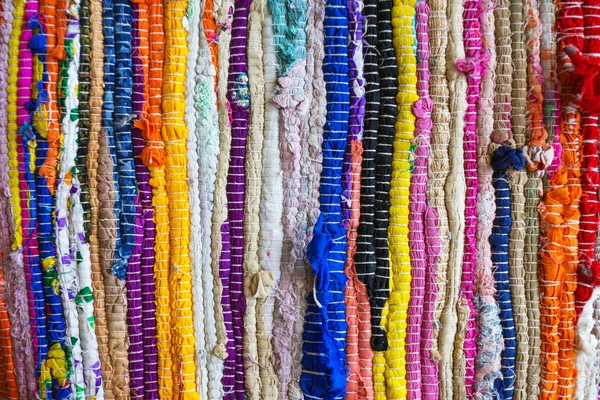 Brasilien Textilier Souvenir Bakgrund Ljusa Brasilianska Matta — Stockfoto