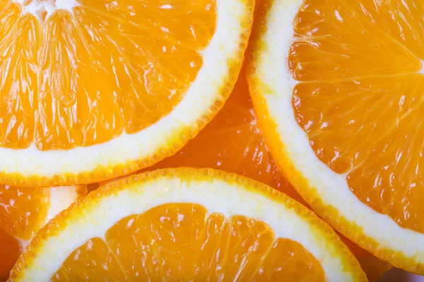 Background Made Heap Sliced Orange — Stock Photo, Image