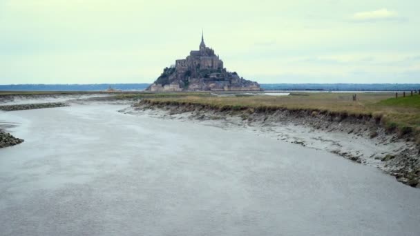 Vue Mont Saint Michel Normandie France — Video