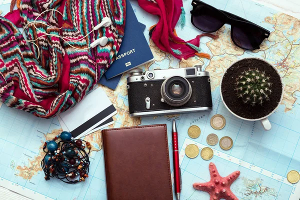 What to take for a trip — Stock Photo, Image