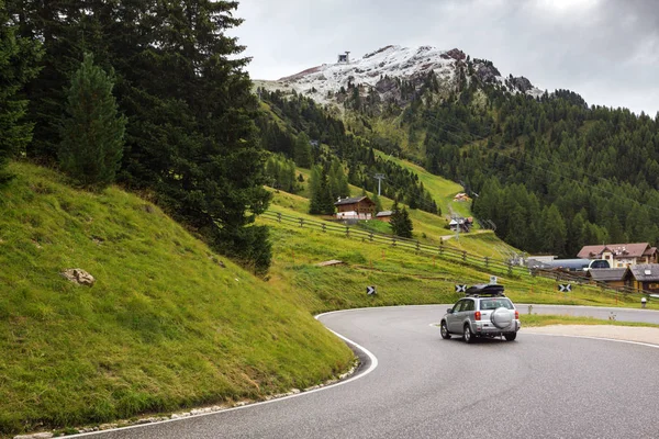 İtalya'da dağ yolu — Stok fotoğraf