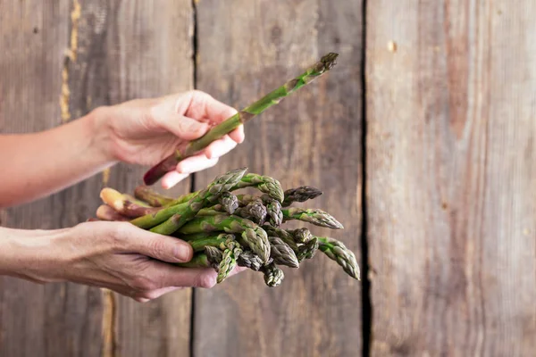 The fresh asparagus — Stock Photo, Image