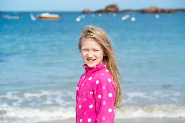 Ragazza e il mare — Foto Stock