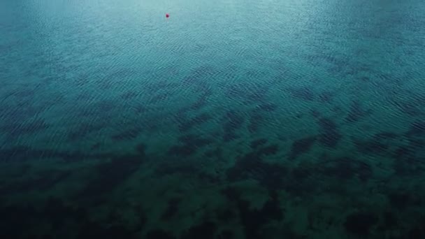 Uitzicht Beroemde Traditionele Veelkleurige Houten Vissers Huizen Rorbu Een Kust — Stockvideo