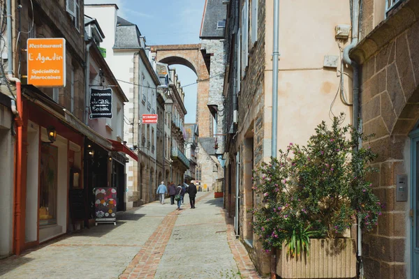 Beautiful streets  in the Morlaix — Stock Photo, Image