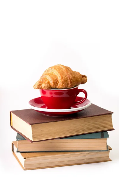 Kitap ve kahve — Stok fotoğraf