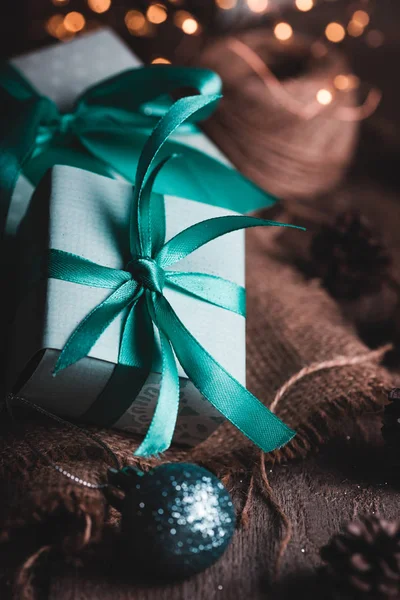 Kerstmis - groep geschenken — Stockfoto