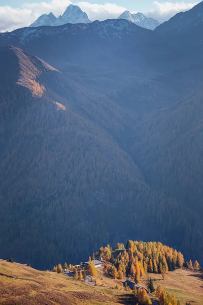 Прекрасний Гірський Ландшафт Висока Альпійська Дорога Гроссглокнера Бреннкогель High Tauern — стокове фото