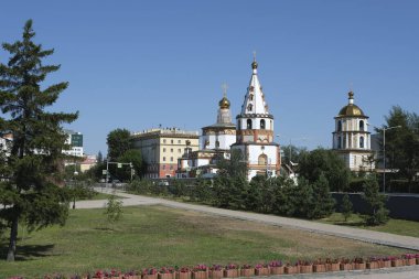 Irkutsk şehrindeki Epifani Katedrali