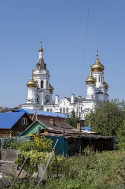 Irkutsk şehrindeki Prens Vladimir Manastırı