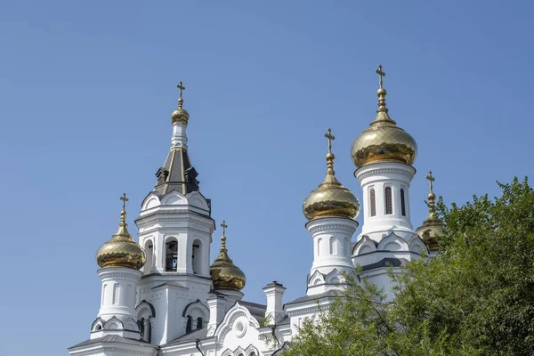 Fürst Wladimir Kloster Der Stadt Irkutsk — Stockfoto