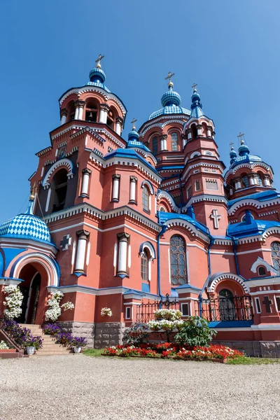 Chiesa Theotokos Irkutsk Nome Dell Icona Kazan Della Madre Dio — Foto Stock