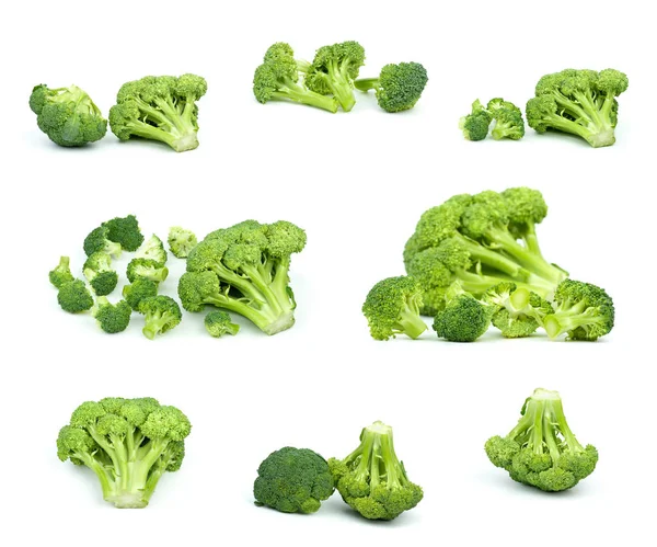 Set Imagini Varza Broccoli — Fotografie, imagine de stoc