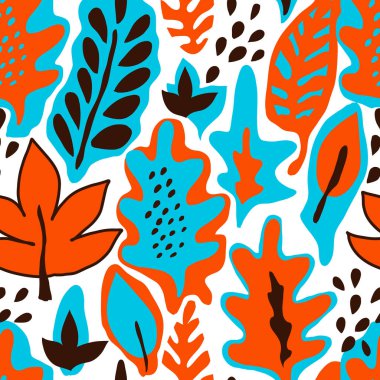 vektör sorunsuz soyut çiçek desenli