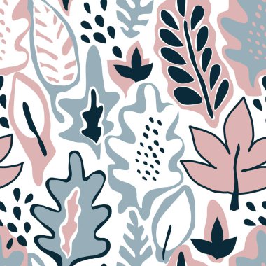 vektörsüz çiçek deseni 